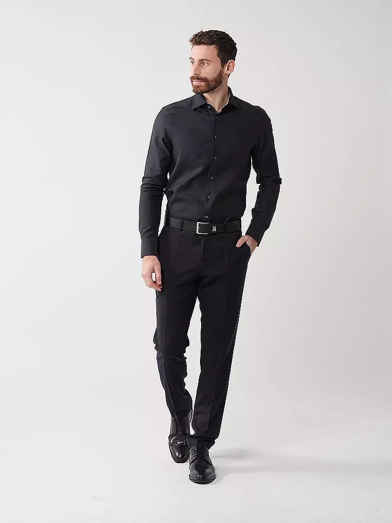 STENSTRÖMS | Hemd Slim Fit  | Noir