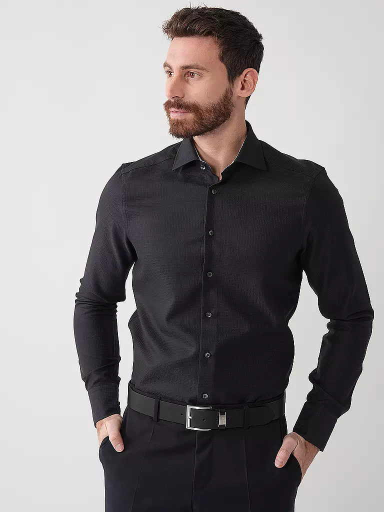STENSTRÖMS | Hemd Slim Fit  | Noir