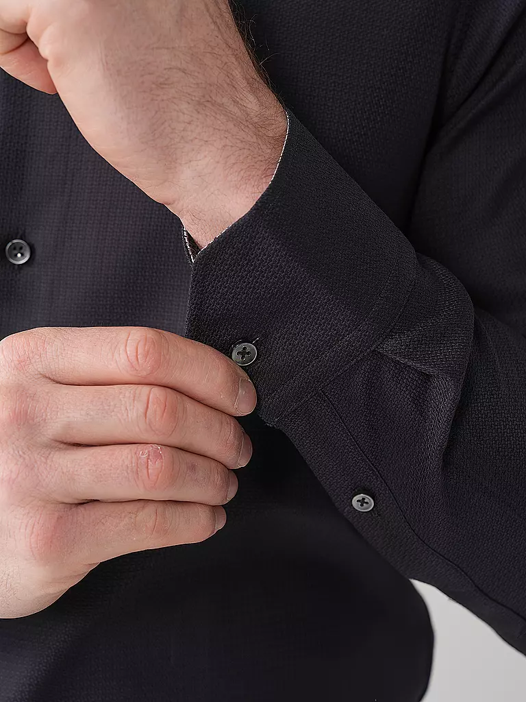 STENSTRÖMS | Hemd Slim Fit  | Noir