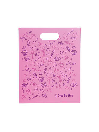 STEP BY STEP | Boîte à cahiers avec poignée Rose