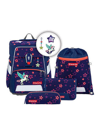 STEP BY STEP | Set de cartables 5 pièces SPACE Shine Pegasus Night Nuala