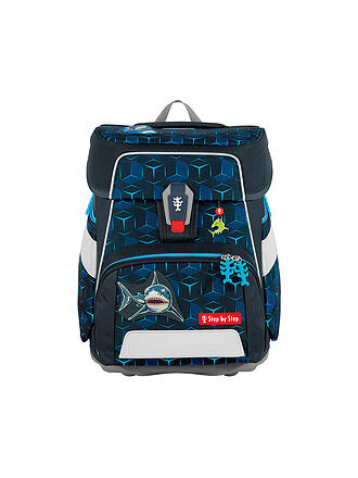 STEP BY STEP | Set de cartable 5 pièces SPACE Shine Shark Dexte