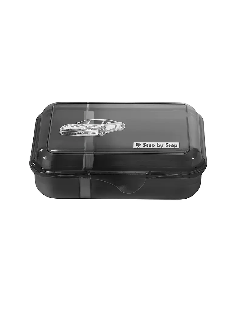STEP BY STEP | Boîte à lunch Voiture de sport Mick Noir | Noir