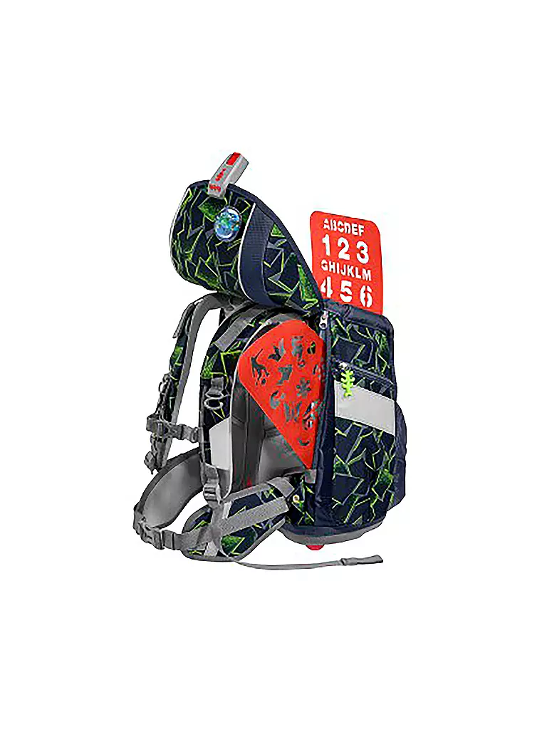STEP BY STEP | Ensemble de cartable 6 pièces 2en1 Plus Wild T-Rex Taro | 