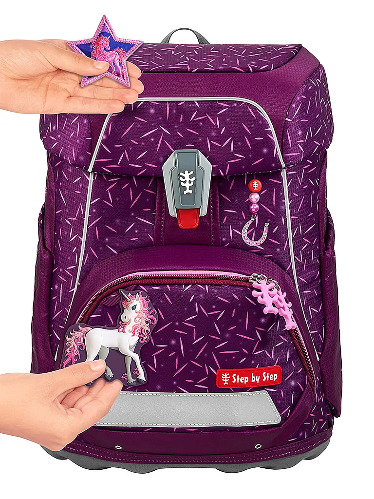 STEP BY STEP | Ensemble de cartable FIT Pretty Unicorn Nual | 