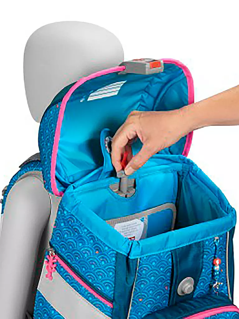 STEP BY STEP | Ensemble de cartables 6 pièces 2en1 Plus Dauphin Pippa | Turquoise