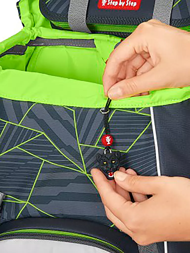 STEP BY STEP | Ensemble de sac à dos scolaire GIANT Dark Cat Chiko |