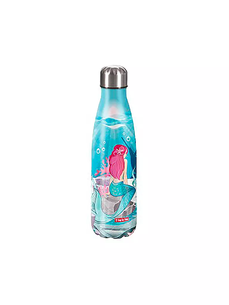 STEP BY STEP | Gourde en acier inoxydable 0,5L Mermaid Bella | Multicolore