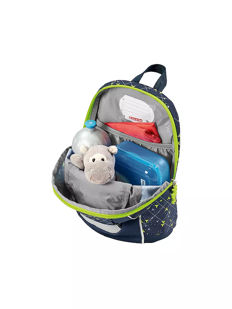 STEP BY STEP | Kinder Rucksack - Kiga Mini Little Wild Cat Chiko  | Gris