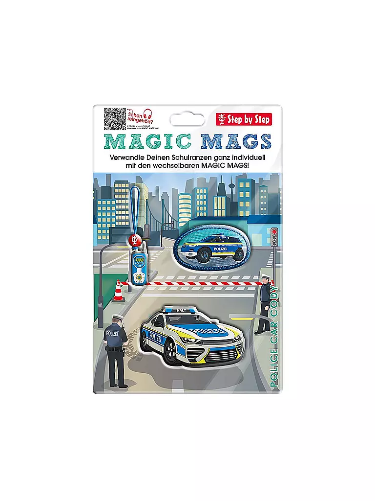 STEP BY STEP | Magic Mags - Police Car Cody | Multicolore