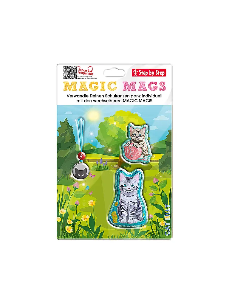 STEP BY STEP | Magic Mags Cat Lilly | Bleu clair
