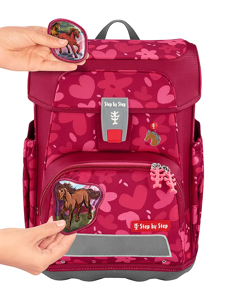 STEP BY STEP | Magic Mags Cheval Sauvage Nora | Rose vif