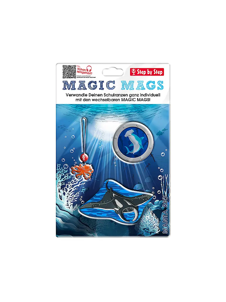 STEP BY STEP | Magic Mags Manta Rio | Bleu foncé