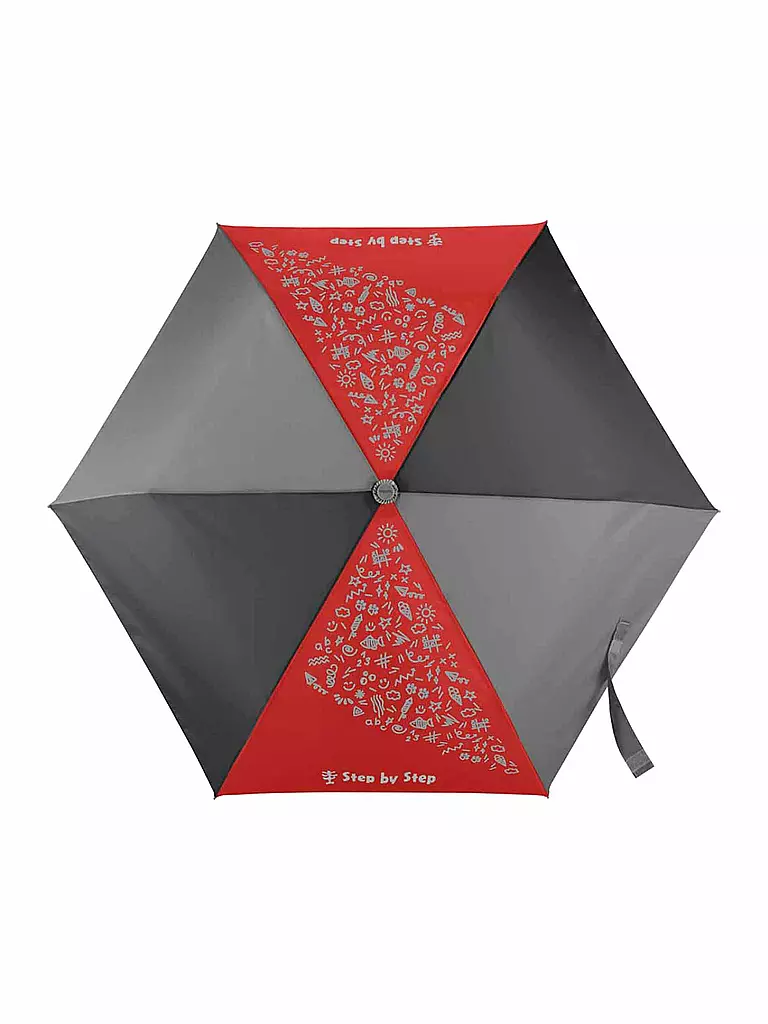 STEP BY STEP | Parapluie EFFET PLUIE MAGIQUE ROUGE | Rouge foncé