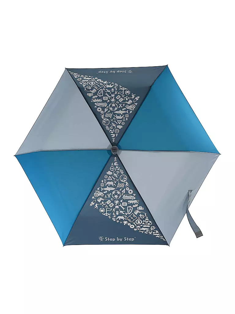 STEP BY STEP | Parapluie MAGIC RAIN EFFECT BLUE | Bleu