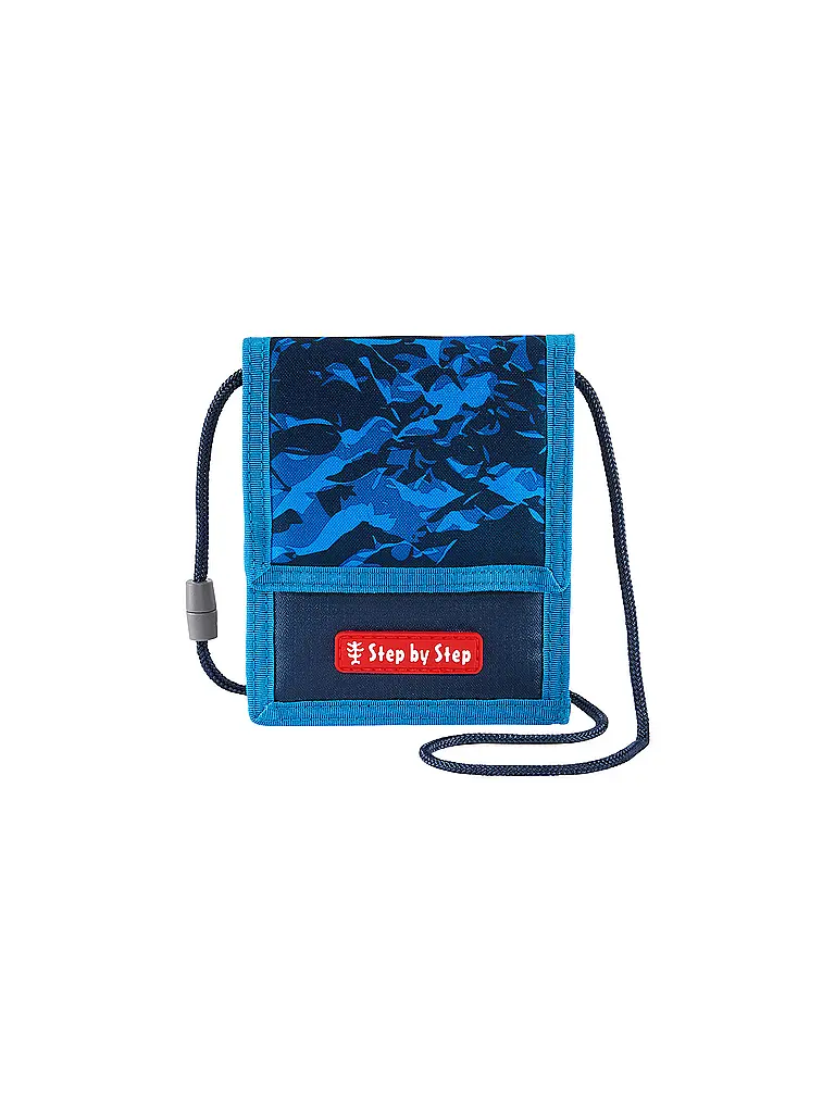 STEP BY STEP | Porte-monnaie tour de cou Manta Rio | Bleu foncé