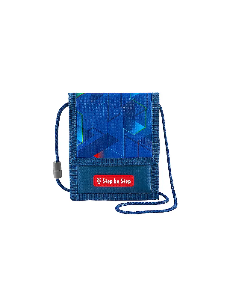STEP BY STEP | Porte-monnaie tour de cou Police Truck Charly | Bleu foncé