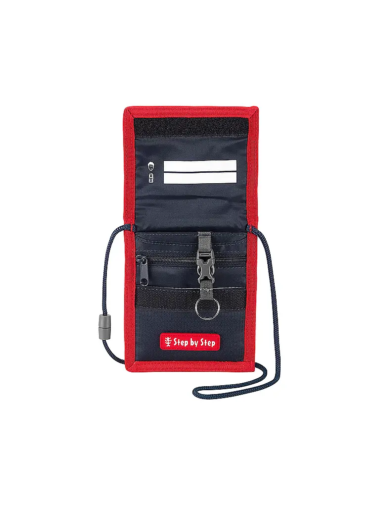 STEP BY STEP | Porte-monnaie tour de cou Sports Car Mick | Noir