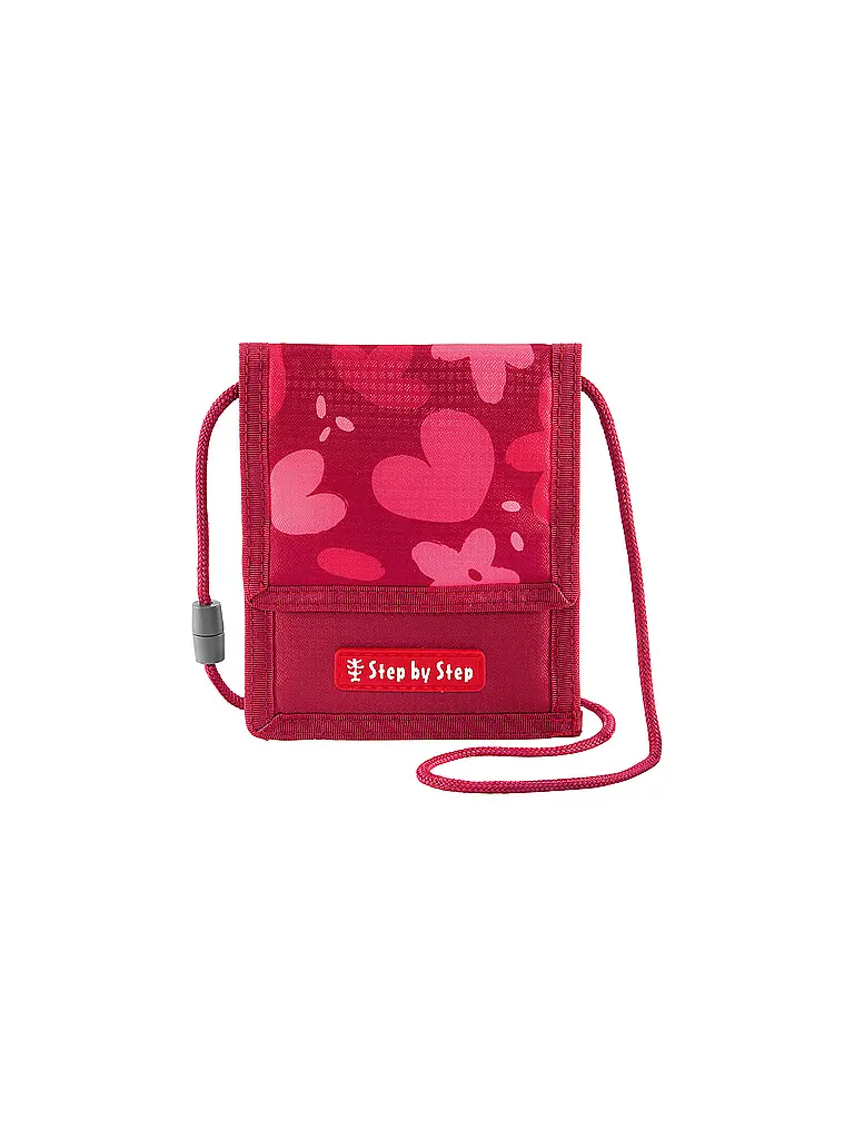 STEP BY STEP | Porte-monnaie tour de cou Wild Horse Nora | Rouge