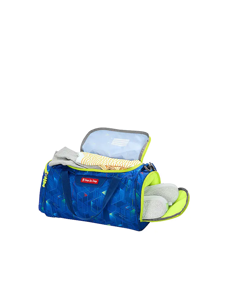 STEP BY STEP | Sac de sport Police Truck Charly | Bleu foncé