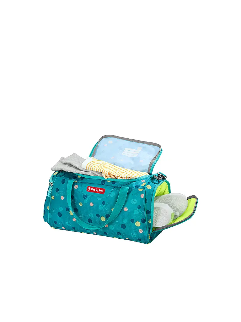 STEP BY STEP | Sac de sport Turtle Josie | Turquoise