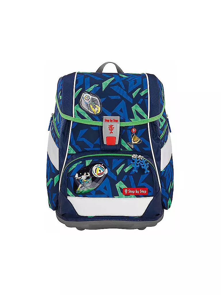 STEP BY STEP | Schulranzen Set 2in1 Plus Soccer Ben  | Bleu foncé