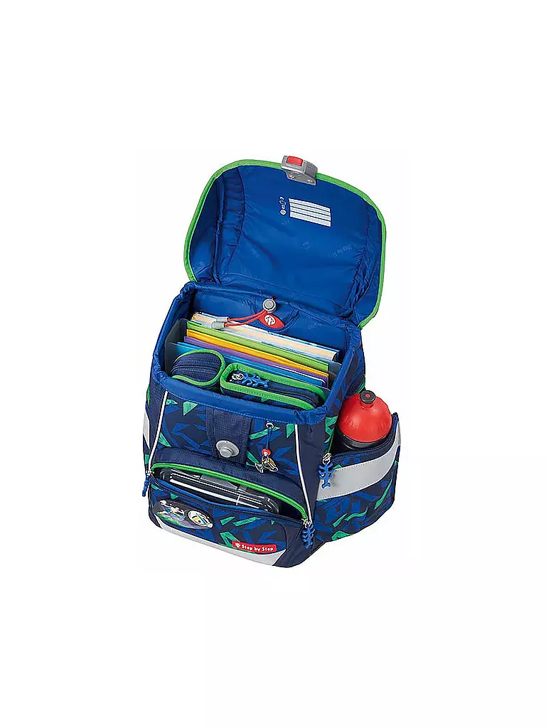 STEP BY STEP | Schulranzen Set 2in1 Plus Soccer Ben  | Bleu foncé