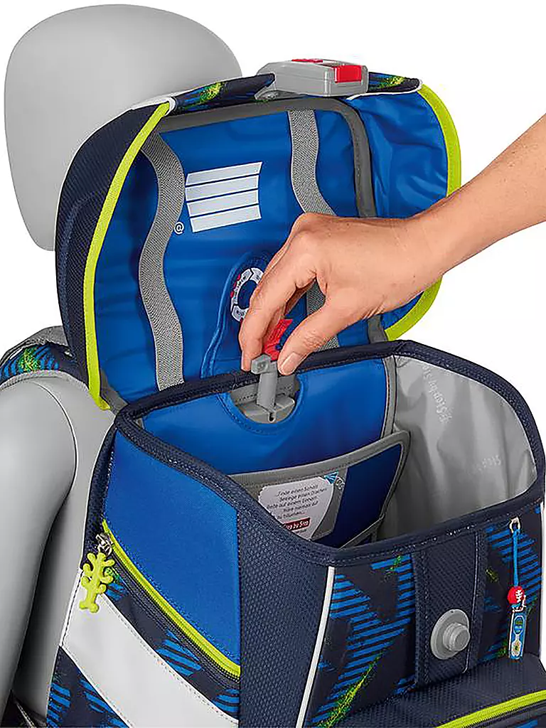 STEP BY STEP | Schulranzen Set Space Police Car Cody 5teilig  | Bleu foncé