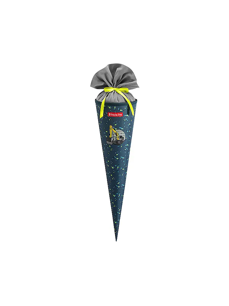 STEP BY STEP | Schultüte Bagger Rocco | Vert foncé