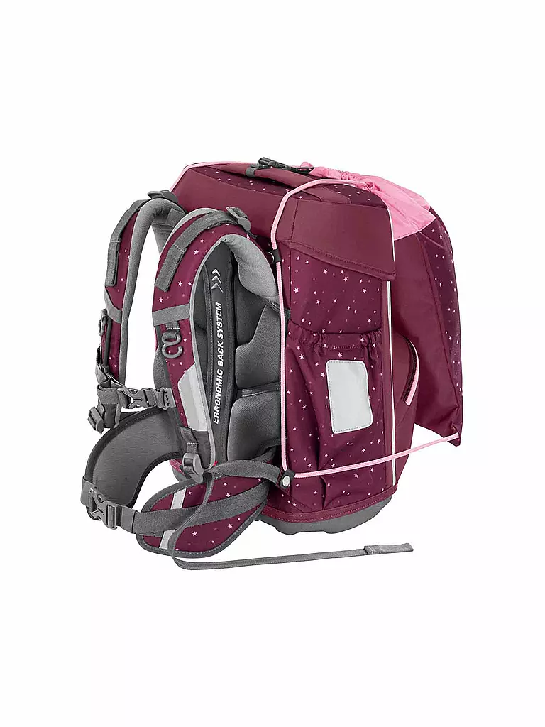 STEP BY STEP | Schultaschen Set 4tlg BASIS Berry Stars   | Baie