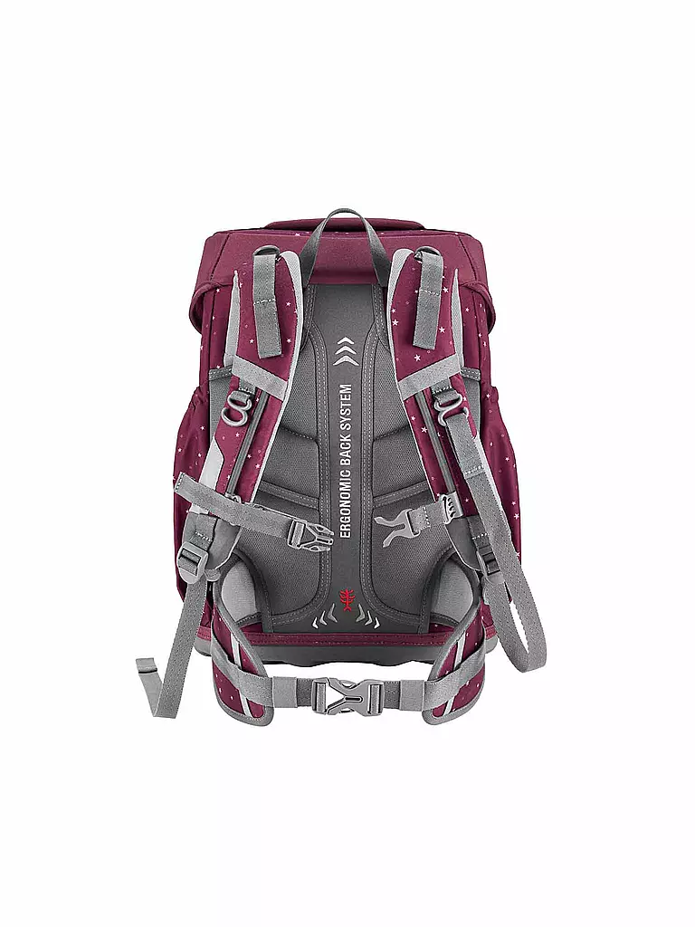 STEP BY STEP | Schultaschen Set 4tlg BASIS Berry Stars   | Baie