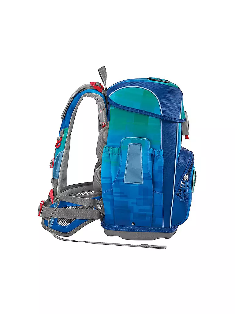 STEP BY STEP | Schultaschen Set 5-teilig  CLOUD Ocean Space Craft Spike  | Bleu