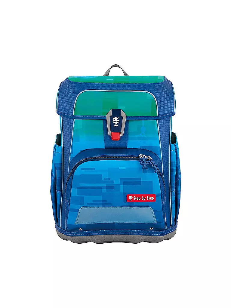 STEP BY STEP | Schultaschen Set 5-teilig  CLOUD Ocean Space Craft Spike  | Bleu