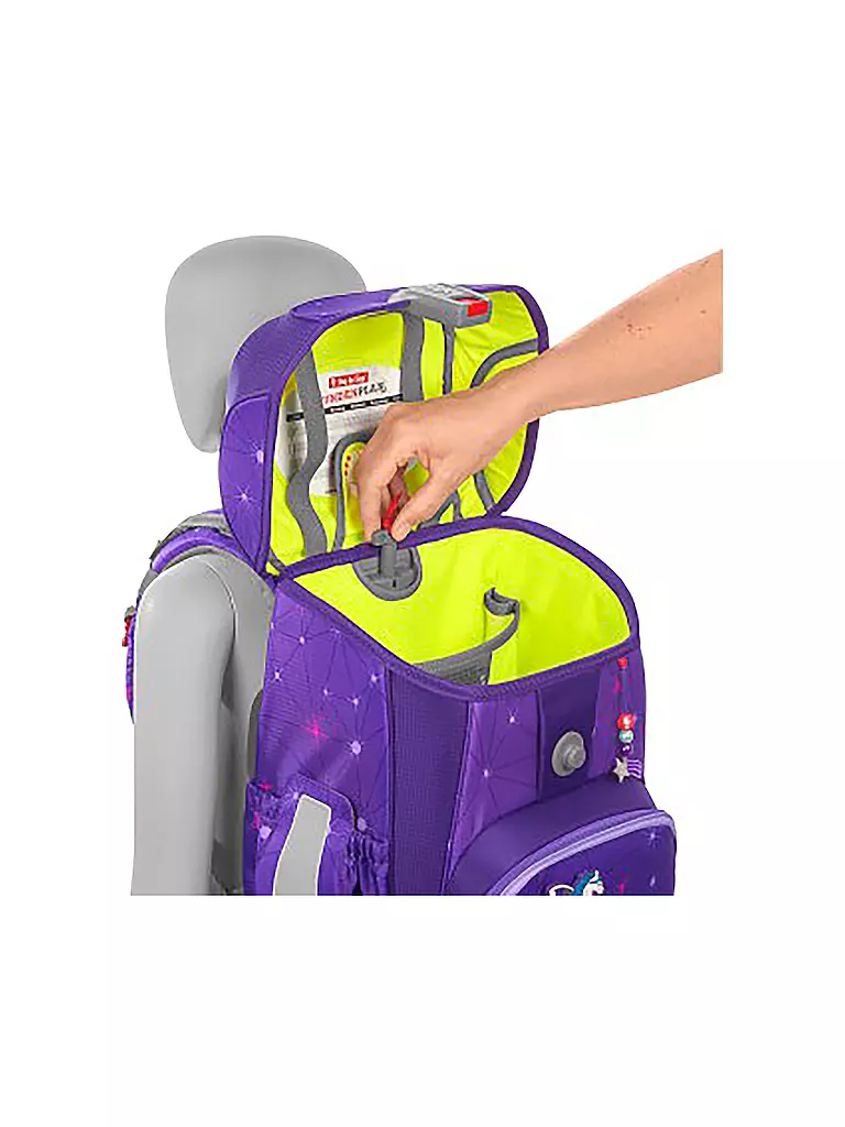 STEP BY STEP | Schultaschen Set 5tlg CLOUD Dreamy Pegasus | Lilas