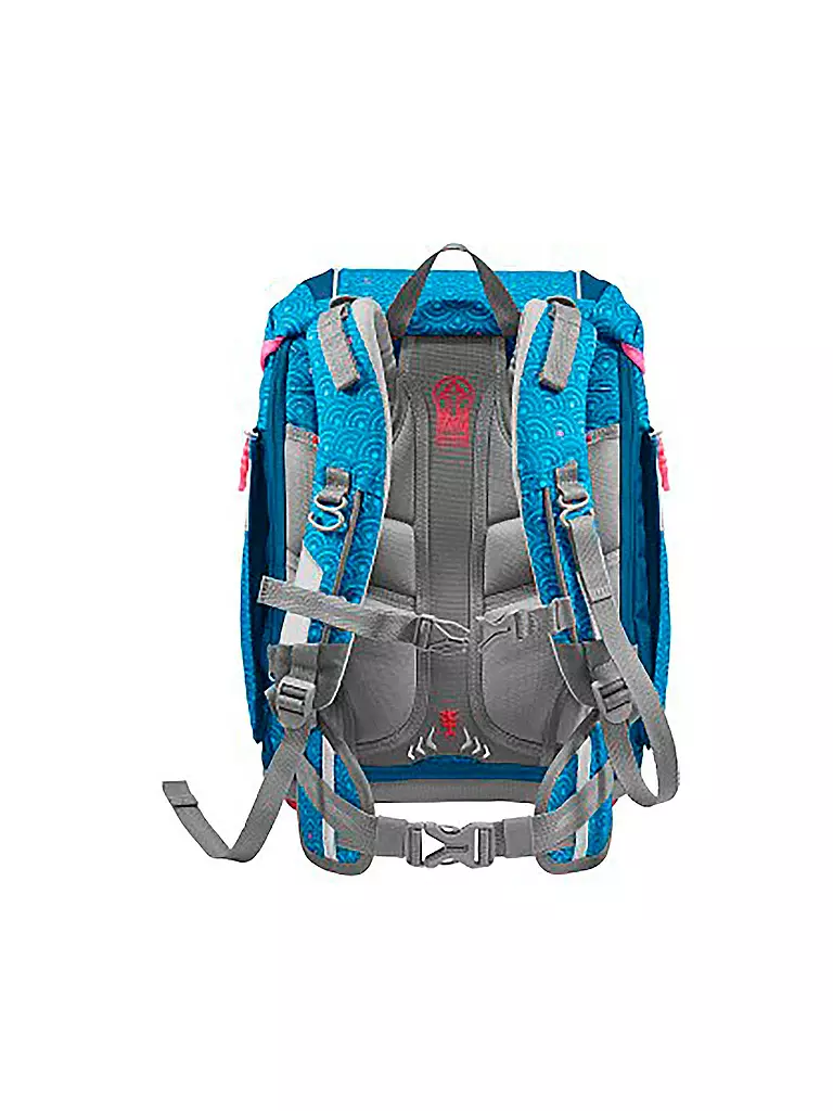 STEP BY STEP | Schultaschen Set 6tlg 2in1 Plus Dolphin Pippa | Turquoise