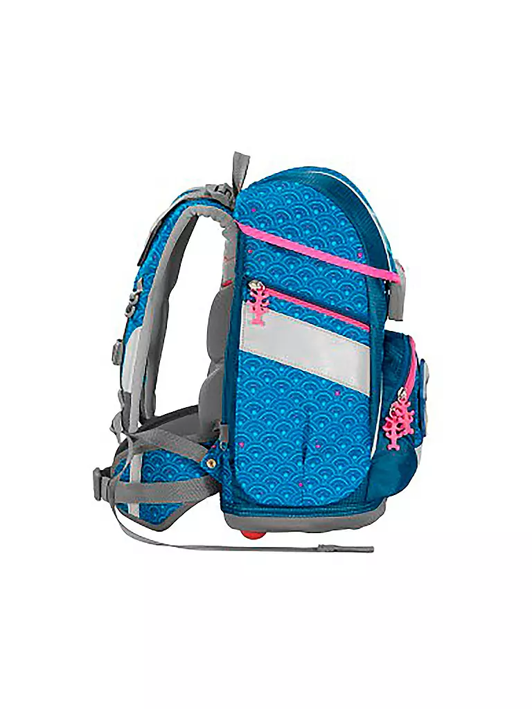 STEP BY STEP | Schultaschen Set 6tlg 2in1 Plus Dolphin Pippa | Turquoise
