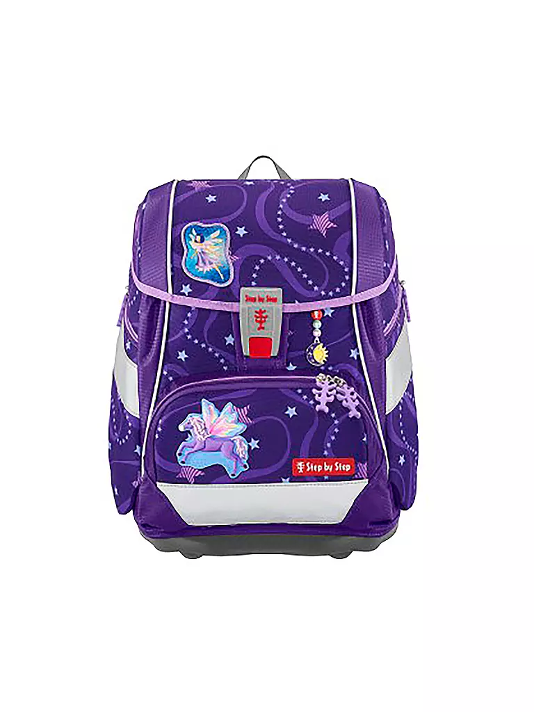STEP BY STEP | Schultaschen Set 6tlg 2in1 Plus Pegasus Emily | Lilas
