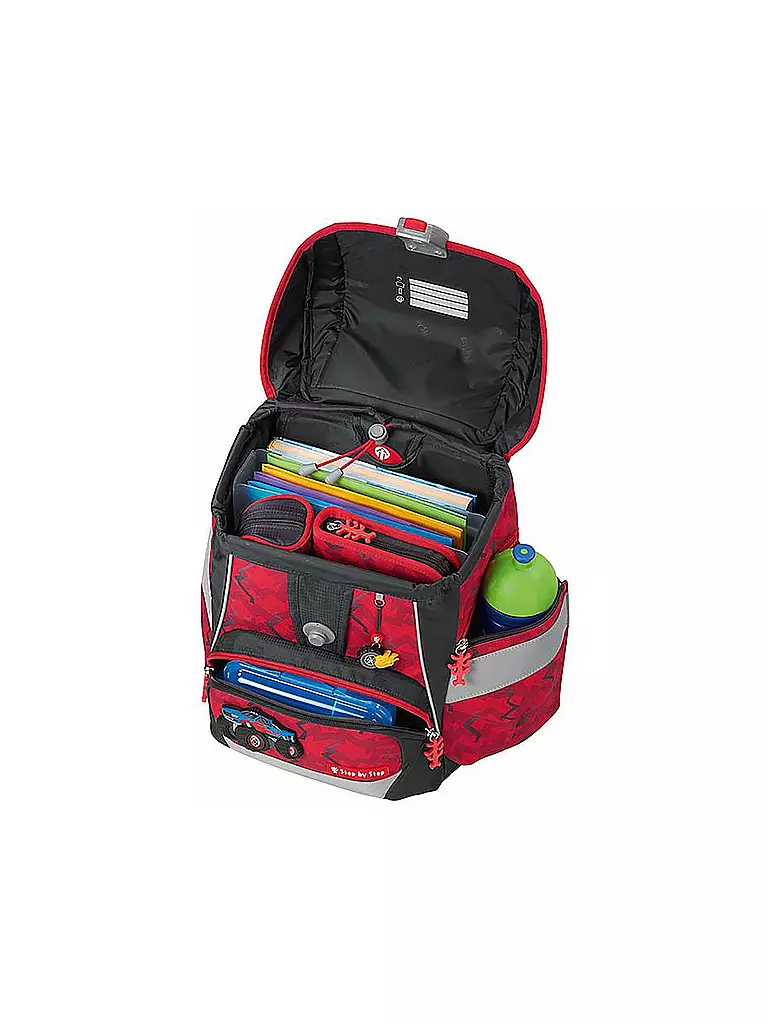 STEP BY STEP | Set de cartable 2en1 Plus Monster Trucker Rocky |