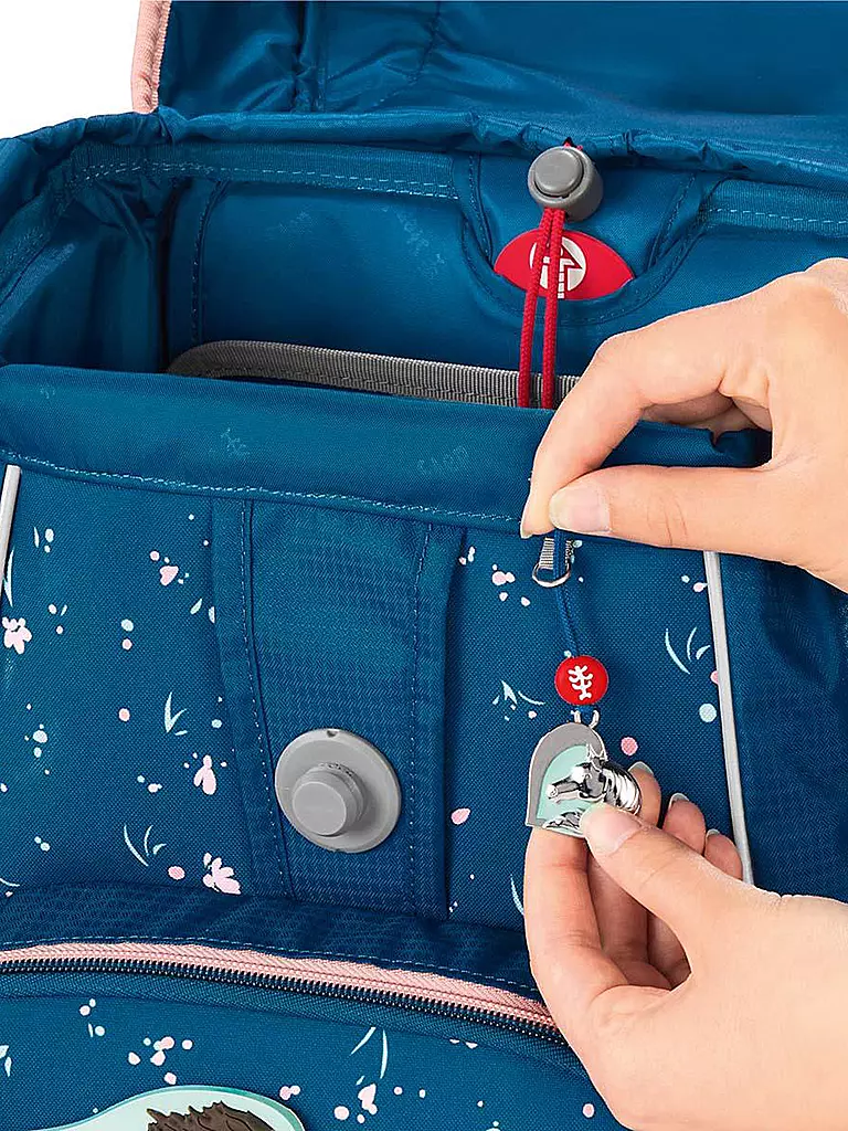 STEP BY STEP | Set de cartable 2en1 Plus Wild Horse Ronja | Bleu