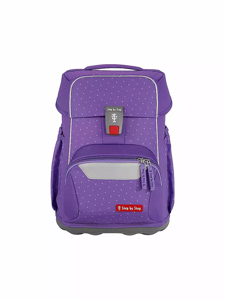 STEP BY STEP | Set de cartable 4 pièces BASIS Purple Konfetti | Lilas