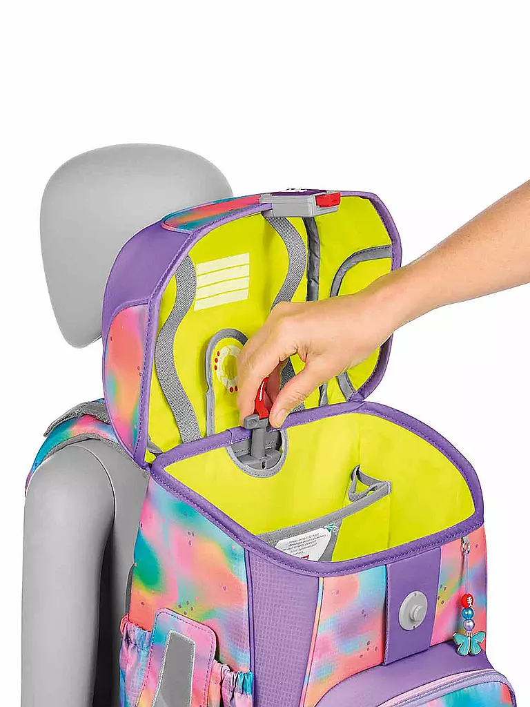 STEP BY STEP | Set de cartable 5 pièces CLOUD FLASH Butterfly Luna | Lilas