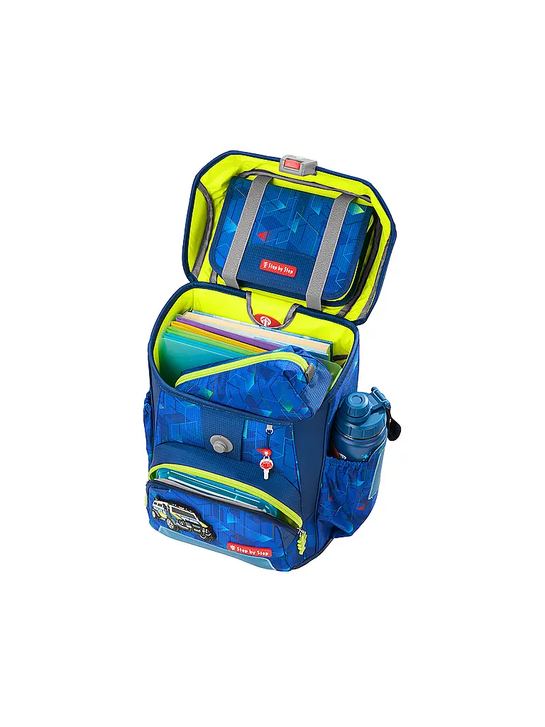 STEP BY STEP | Set de cartable 5 pièces CLOUD Police Truck Char | 