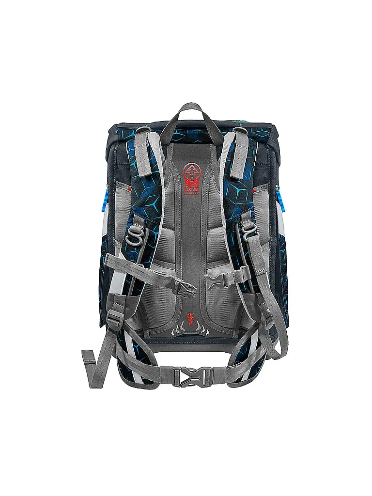 STEP BY STEP | Set de cartable 5 pièces SPACE Shine Shark Dexte | Noir