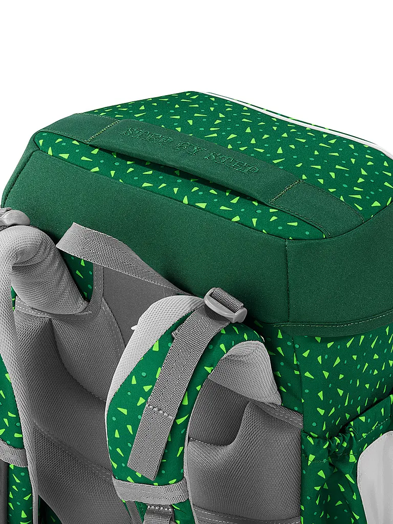 STEP BY STEP | Set de cartable BASIS Green Graphics | Vert foncé