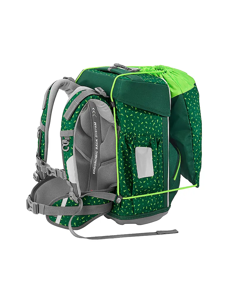 STEP BY STEP | Set de cartable BASIS Green Graphics | Vert foncé