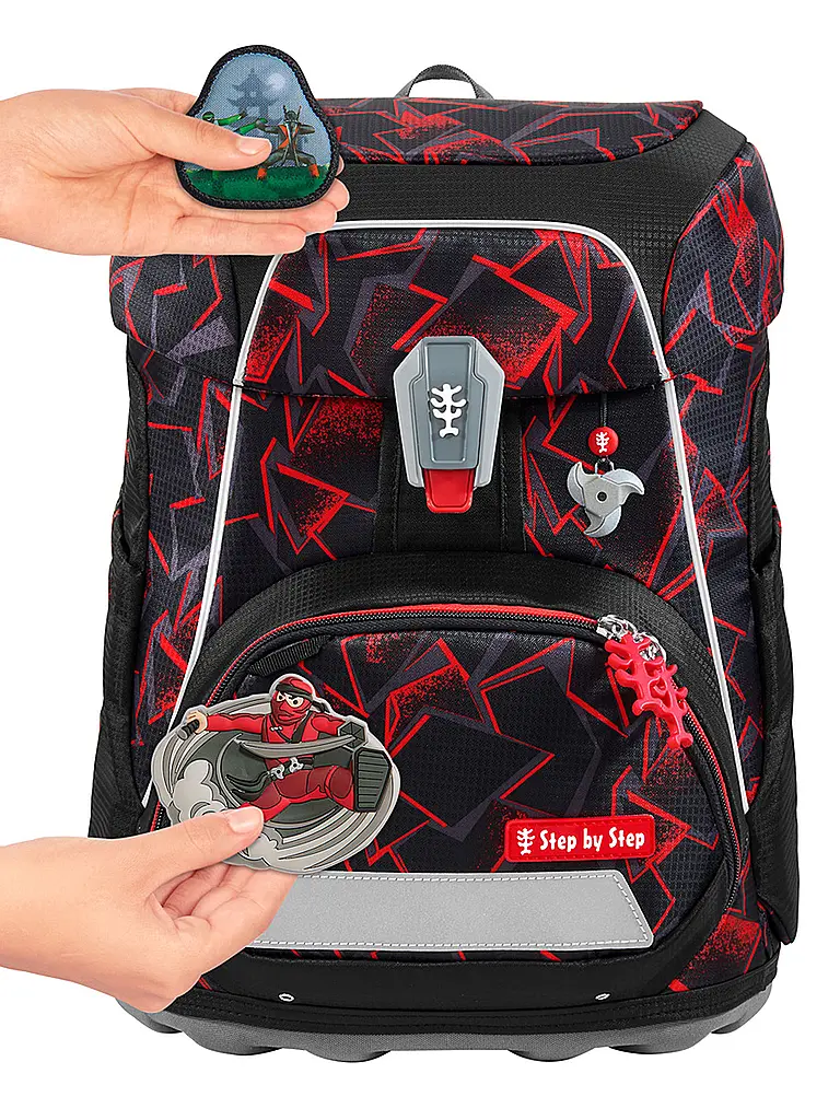 STEP BY STEP | Set de cartable FIT 5 pièces Ninja Yuma | 