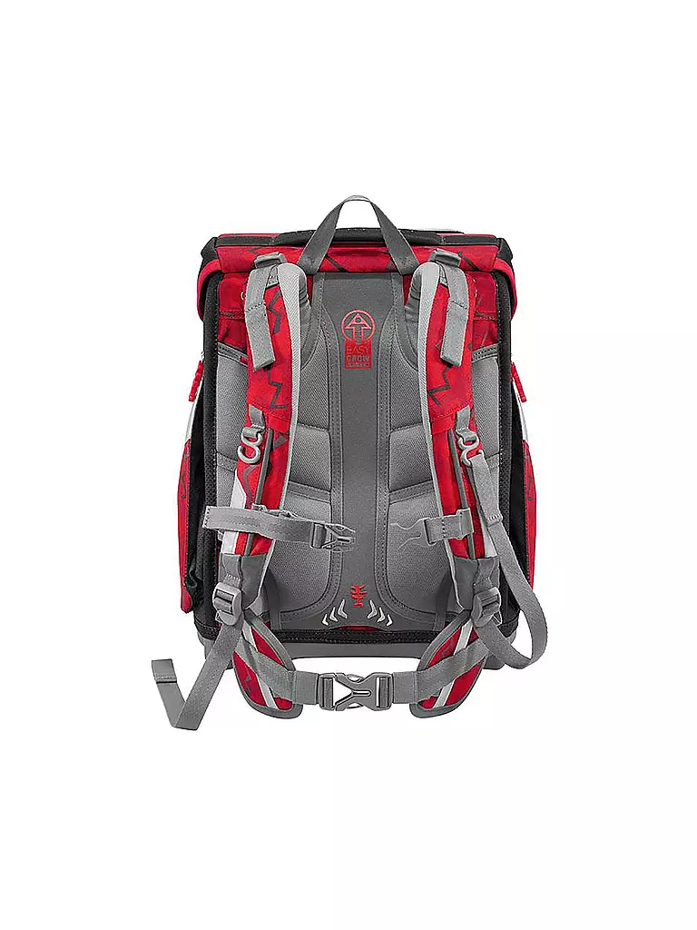 STEP BY STEP | Set de cartable Space Monter Truck Rocky 5 pièces | Rouge