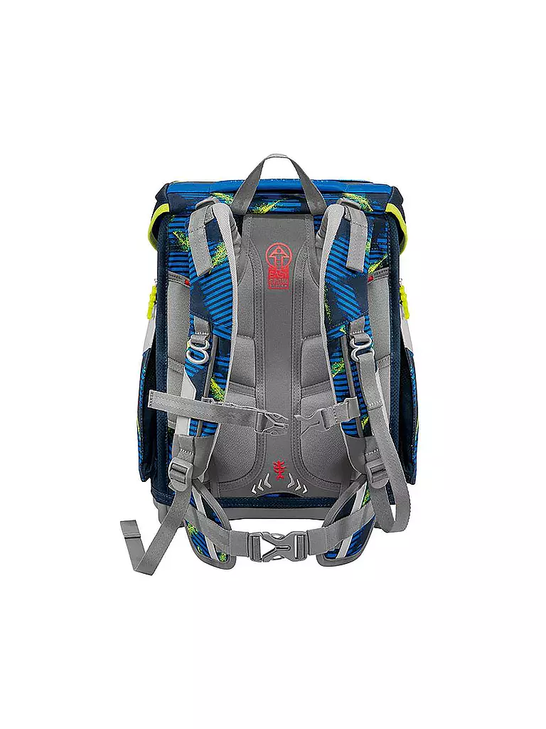 STEP BY STEP | Set de cartable Space Police Car Cody 5 pièces | Bleu foncé