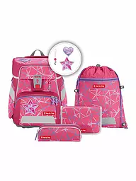 STEP BY STEP | Set de cartables 5 pièces - Space Star Stella | Rose vif