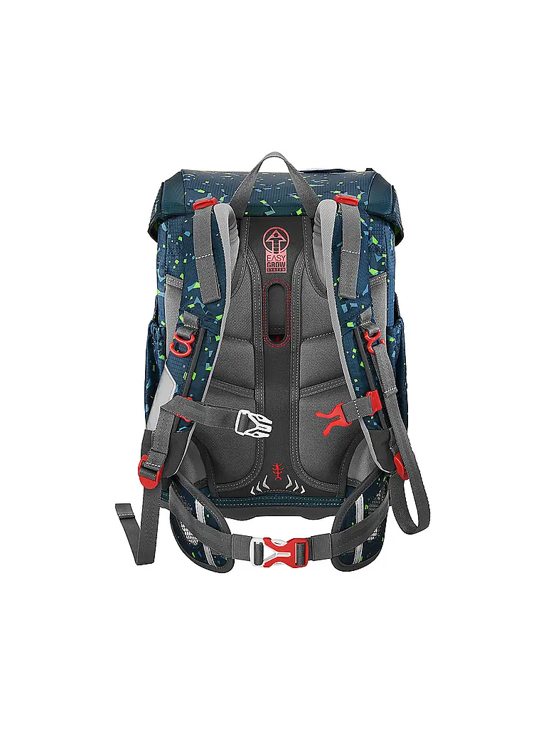 STEP BY STEP | Set de cartables 5 pièces CLOUD Bagger Rocco | Vert foncé